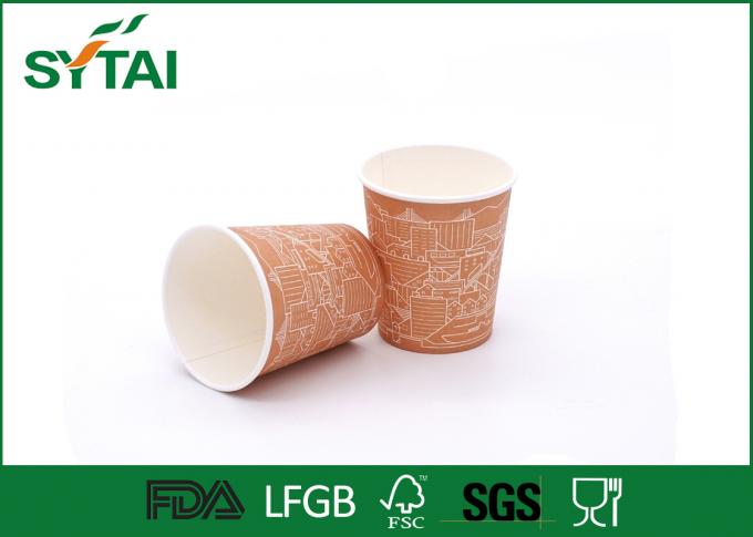 7 oz paste Enige Muurdocument Koppen voor Koffie/Thee/Drank aan, goedkeurt Douaneontwerp
