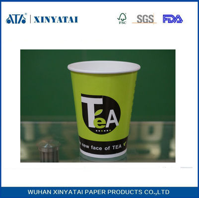China Logo Gedrukt papier Koppen Hot Drink koffie of thee 6oz, Paper Espresso Cups leverancier