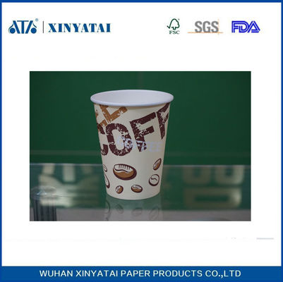 China Kleine gerecycled papier Koppen Wholesale 7.5oz Hete Drank Disposable Cups leverancier