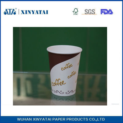 China 7oz PE Coating Insulated Paper Tea Cups / Custom Logo Gedrukt papier Koppen leverancier