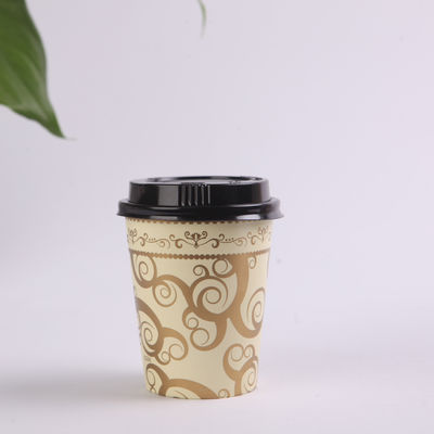 China Adiabatische aangepast papier koffiekopjes met Cover, Disposable koffiekopjes met Deksels leverancier