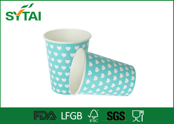 China Home / Office Single Walled Paper Cup, Paper Beverage Cups 16 oz 500ml met grote capaciteit leverancier