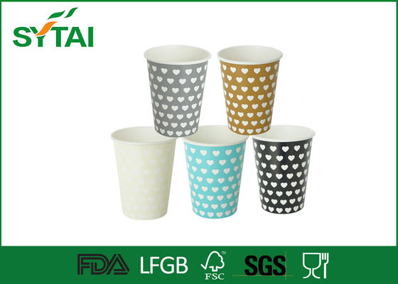 China 12oz 400ml Eco-vriendelijke gerecycled papier Cups, biologisch afbreekbare Single Wall Paper Coffee Cups leverancier