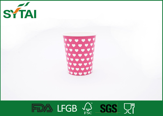 China De Drankdocument van de perzik Diverse Grootte Hete Koppen, Koffie om te gaan Koppen Roze Kleur leverancier