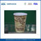 10oz Aangepast Single PE Coating Paper adiabatische eenmalige bekers voor warme dranken leverancier