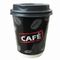80mm / 90mm Black Coffee Tuit Paper Cup Deksels Voor bijpassende Paper Cups leverancier