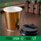 Vormt de douane beschikbare koppen voor hete dranken, Heet Koffiedocument Goud/Strookkleur tot een kom leverancier