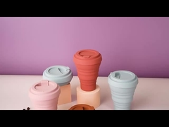 Grote siliconen beker van 2000 ml, BPA-vrij, koudbestendig, multifunctioneel drinkgerei