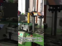 16 Verpakking Cylindrische op maat gemaakte roestvrijstalen bekers