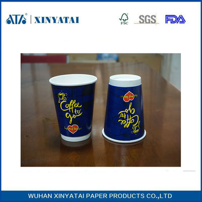 China 10oz Custom Printing warme drank Paper Cups / Ecologische gerecycled papier Cup leverancier