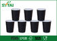 Gedrukte Zwarte Rimpelingsdocument Koppen/Cappuccino Biologisch afbreekbare Beschikbare Koppen met Dekking leverancier