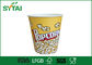 Wegwerp papier popcorn bakken / Biologisch afbreekbare Paper Popcorn Cups Multi Color leverancier